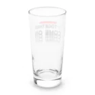 muscle_oniisanのオーマイゴッドトゥギャザー（黒文字） Long Sized Water Glass :back