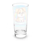 Minoyaの雲に乗った犬 Long Sized Water Glass :back