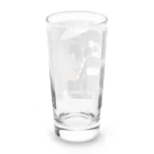 A&MのCool girl【モノクロ】 Long Sized Water Glass :back