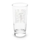 ryouskyの灰色の都会の舗道を歩く紳士 Long Sized Water Glass :back