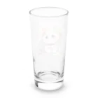 キュート＆クールのアニメ調・キュートな白猫 Long Sized Water Glass :back