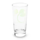 はる_社務所の新緑 Long Sized Water Glass :back