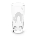 はる_社務所の黒猫５ Long Sized Water Glass :back