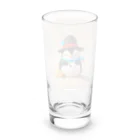 ganeshaのおもちゃの砂を使ったかわいいペンギン Long Sized Water Glass :back