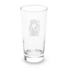 可愛い女の子グッズ販売の可愛いJKポニーテール Long Sized Water Glass :back