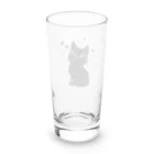 Mizuki・ASIA CATの黒猫ニャン・ポイント Long Sized Water Glass :back