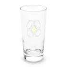 令和のくまさんのHeard Flower Long Sized Water Glass :back