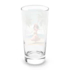 sunflowerのHawaii フラガールちゃん♡ Long Sized Water Glass :back