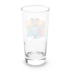 UDKshopのマッスルドッグマン Long Sized Water Glass :back