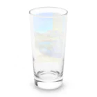 くしゃくしゃブルドッグの戸隠山_no1 Long Sized Water Glass :back