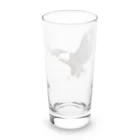 J-SHOPのピクセルアート　白頭ワシ Long Sized Water Glass :back