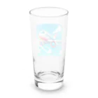 yohiti193の空飛ぶ飛行機のイラスト Long Sized Water Glass :back