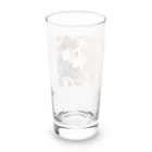 鈴木敏夫のジーパンがかわいいねー犬には　お似合いかも Long Sized Water Glass :back