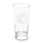 はむはむのかわいいデザイン　人気アイテム Long Sized Water Glass :back