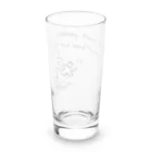 odan5の英文とぐにゃぐにゃお花 Long Sized Water Glass :back