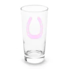 umajoの馬蹄（ホースシュー）Pink Long Sized Water Glass :back