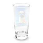 nico20190629のパグ ポコ② Long Sized Water Glass :back