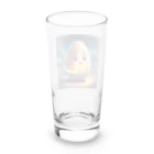 いらすとのおみせのさみしげたまご Long Sized Water Glass :back