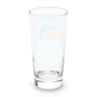 Tamon-TamonのLove & Peace ブルードット Long Sized Water Glass :back