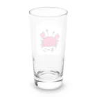 いらすとのおみせのカニだよ Long Sized Water Glass :back