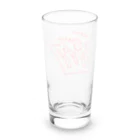 knockin-bluesのPIN３種猫(赤) Long Sized Water Glass :back