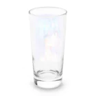 World_Teesのバブルガムを噛むアニメガール 日本の美学 アニメオタク Long Sized Water Glass :back