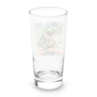 さぷの食べてるワニ Long Sized Water Glass :back