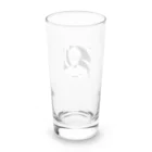 sports_thanksのイケメンサッカーイラスト Long Sized Water Glass :back