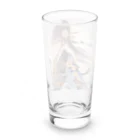 ISLG_AiのAIショップの夕暮れの優雅さ Long Sized Water Glass :back