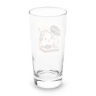 まんじゅ王国のハムスターがDJブースでスピン！ Long Sized Water Glass :back