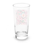 OTIRUBUTUBUTUの赤い花 Long Sized Water Glass :back