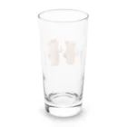 atelier_lapislazuliのくまはにわ4（うしろ） Long Sized Water Glass :back