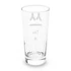 まごわやさしいの視力検査風「つ」 Long Sized Water Glass :back