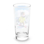 ikasumikoboのスノボ猫 Long Sized Water Glass :back