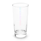 猫ねこネコ堂　SUZURI店の肋骨骨折中2-タテ Long Sized Water Glass :back