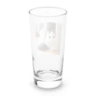 Hiro's Nyanderful Roomのかくれんぼにゃ Long Sized Water Glass :back