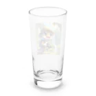 いつでもどこでもヒョウモントカゲモドキくんの探検家のヒョウモントカゲモドキ Long Sized Water Glass :back