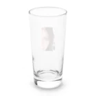 Be proudの青い瞳の女性 Long Sized Water Glass :back