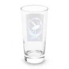 AQUAMETAVERSEのシャボン玉の中のバレリーナ　BLUE PLUM  691 Long Sized Water Glass :back