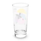 るんるんshopのあじさい Long Sized Water Glass :back