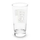 SUZURI56のミドリのたぬき Long Sized Water Glass :back