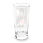 TSK11の"I'm a beginner, but I'll do my best!" Long Sized Water Glass :back