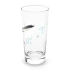 やちよ｜リアル鳥イラストのシマエナガさん Long Sized Water Glass :back