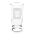 キャピキャピのネオン系の可愛い猫 Long Sized Water Glass :back