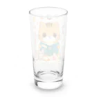 Rパンダ屋の「読書猫」グッズ Long Sized Water Glass :back