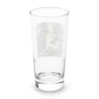 sunday_sataurday_freedayの社交的なゴリラ Long Sized Water Glass :back