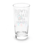 CHIBE86の現実と夢の狭間　サイケ Long Sized Water Glass :back