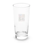 _ilka_の柴犬のヒップホップ Long Sized Water Glass :back