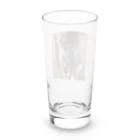 Koiwamiyaの神殿に佇むサバンナキャット Long Sized Water Glass :back