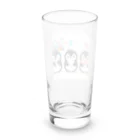 柴犬しばわんこhana873の可愛いペンギントリオ Long Sized Water Glass :back